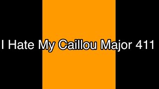 I Hate My Caillou Major 411 (MMKCLE952HD’s g major 1869)
