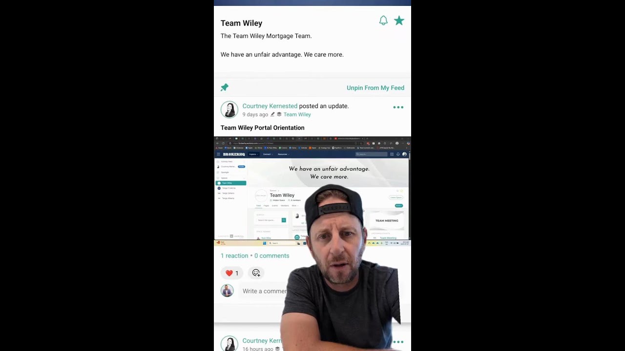 Insite the Team Wiley Portal