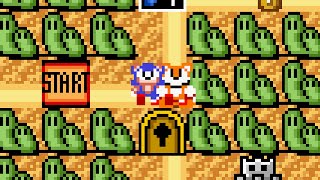 Super Mario Bros. 3 (SNES) - 2 PLAYERS MOD (Sonic \u0026 Tails) - Sonic Boll 1.9.3. ᴴᴰ