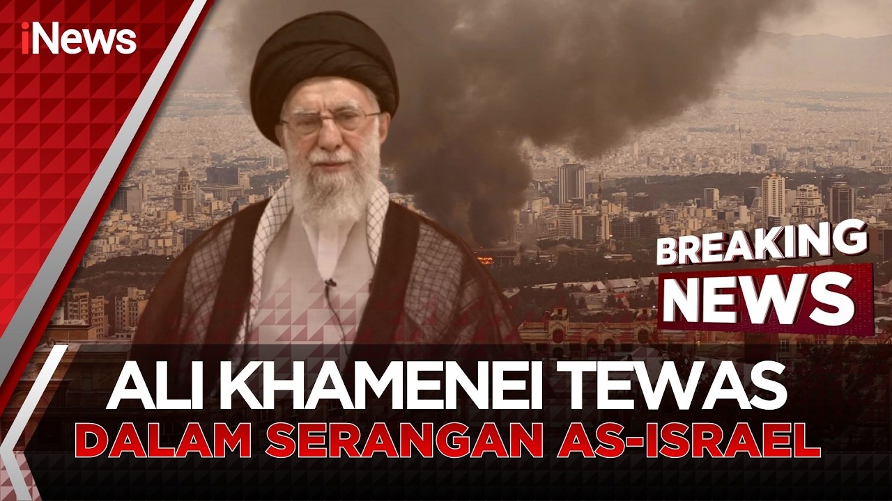 🔴[BREAKING NEWS] PEMIMPIN IRAN ALI KHAMENEI TEWAS DALAM SERANGAN GABUNGAN AS-ISRAEL(01/03)