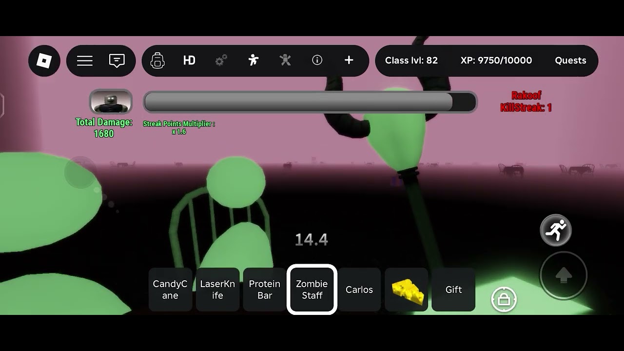 The rakoof kill test(themaskedman but lose)