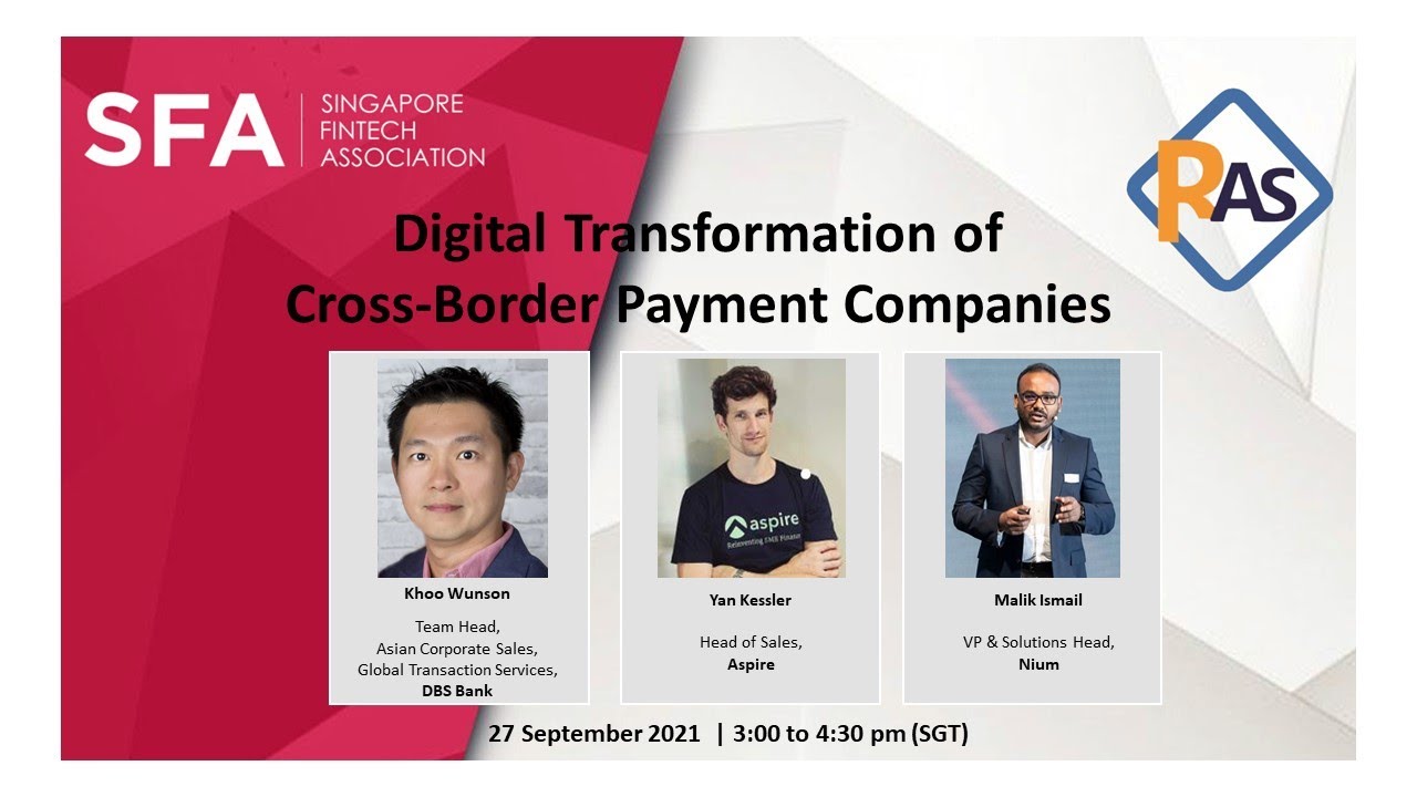 [RAS x SFA Remittance Sub Comm] Kaleidoscope of Banking Services for Cross-Border Payments Companies