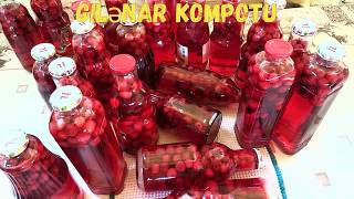 Sour Cherry Compote / Cherry / Cherry / Cherry / Winter Preparation