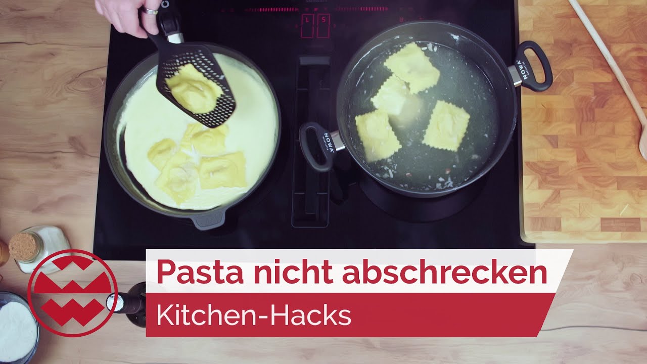 Nudeln nicht abschrecken! So geht es richtig - Kitchen-Hack - six senses | Welt der Wunder