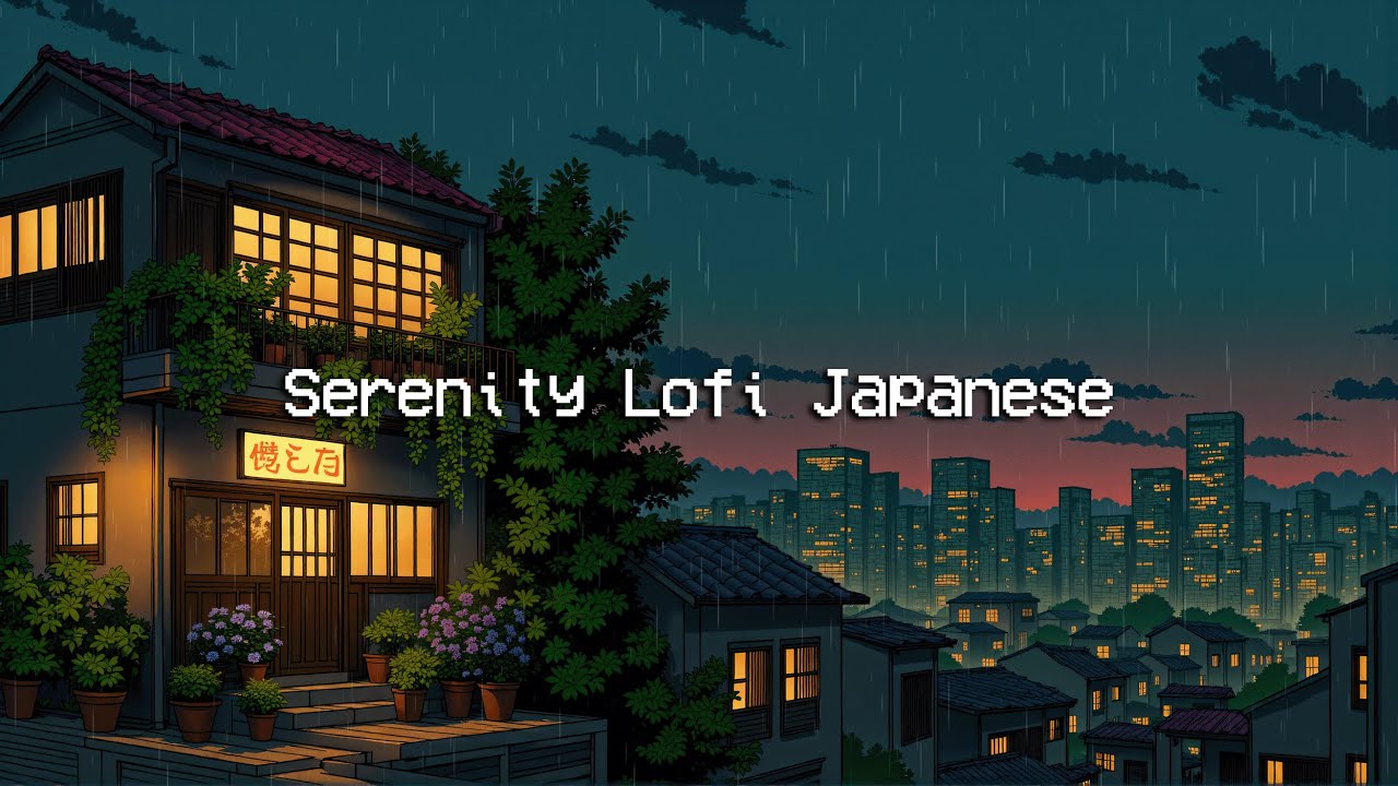Serenity Lofi Japanese ☔ Chill Hip Hop Mix to Deep Focus to Study ...
