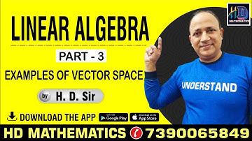 vector space/linear algebra  Bsc fifth semester//bihar university//upsc maths//IIT jam//csir net/L 2