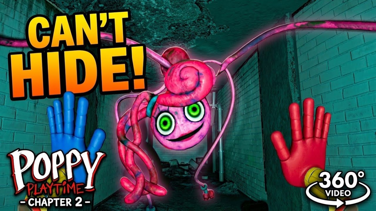 Videominiatuur voor Verstoppertje (360°-video, VR) | Poppy Playtime - Hoofdstuk 2 | Walkthrough, Gameplay, Geen comme...