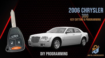 Crafting a Remote Head Key for 2006 Chrysler 300 from Scratch | DIY Tutorial