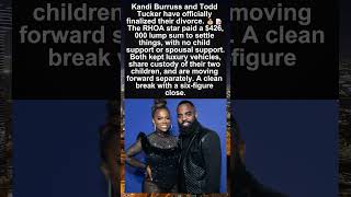 Kandi Burruss Pays $426K Lump Sum to Settle Divorce — No Child or Spousal Support 💰📝 #kandi #viral