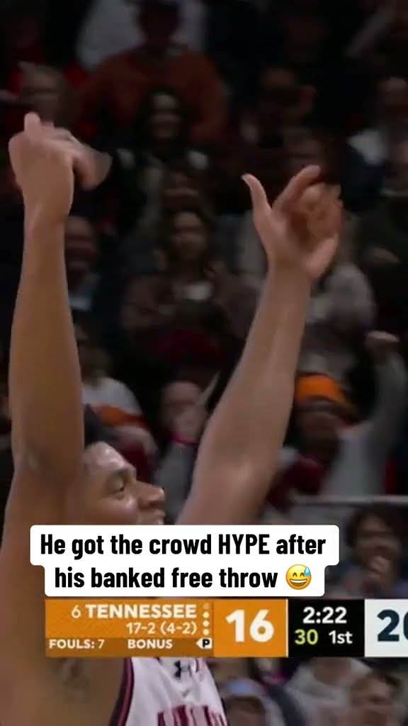 The crowd was HYPED