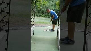 Craziest Putts You’ll Ever See 🤯 #minigolf #minigolfing #holeinone #golf #shorts