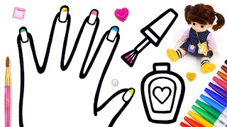 Drawing,Painting,Coloring for kids,Bolalar uchun rasm chizish,#drawtoys,#drawpicturevideo,#drawdolls