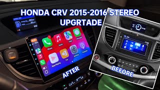 ViaBecs Wireless CarPlay Radio for Honda CRV 2015/16! OEM LaneWatch & Backup Camera Fully Retained!