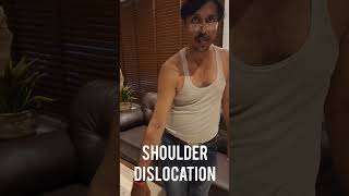 SHOULDER DISLOCATION CURED IN SECONDS