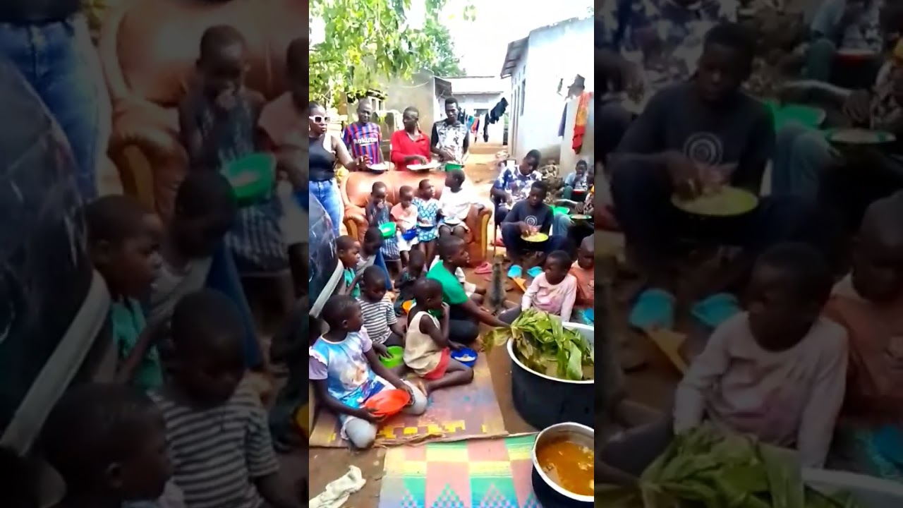 mama Uganda family having  the Greatest lunch at there home, 0706503393