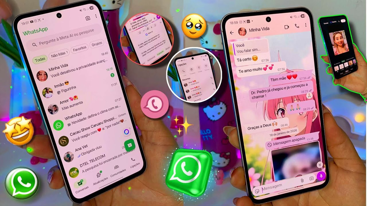 CHEGOUU! 🔥 veja as novas atualizações do WHATSAPP EM 2026