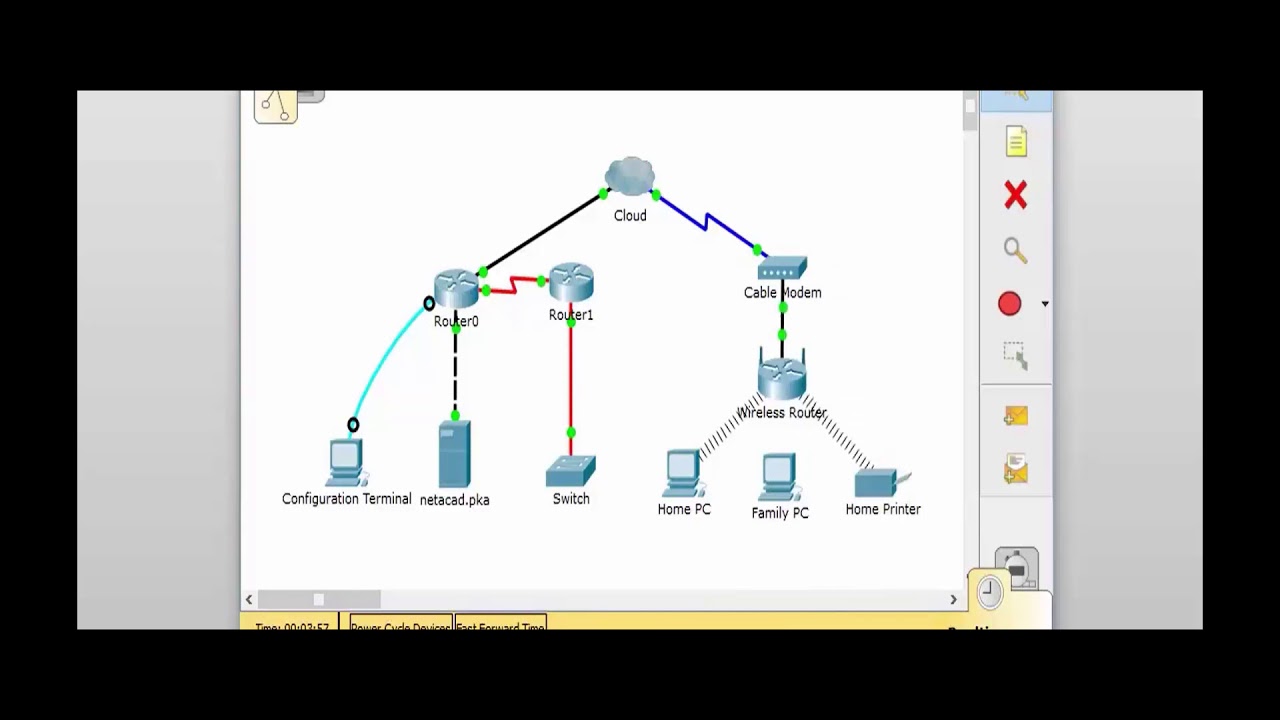 video 5 Packet Tracer Connecting a Wired and Wireless - YouTube