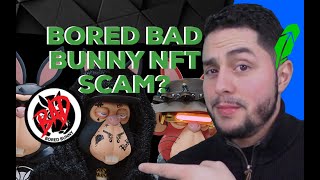 BORED BAD BUNNY NFT A SCAM! ROBIN HOOD CRYPTO WALLET - BITCOIN CRASH!