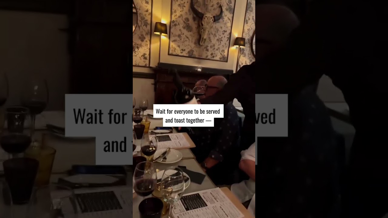 When to Take Your First Sip? 🍷🥂 Wine Etiquette 101 | Winey_WineMoments