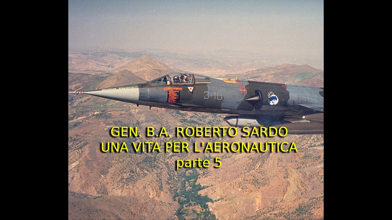 GEN. B. A. ROBERTO SARDO - AVARIA AL RADAR ALTIMETRO DELL' F-104 parte 5
