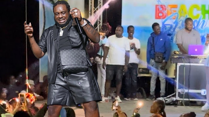 Jahvinci came out singing all Vybz Kartel songs, Beach Splash 2023, Live Performance