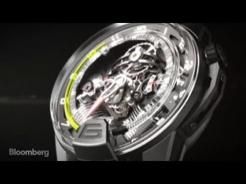 Splashiest Watch Innovation: The $160K Liquid Watch
