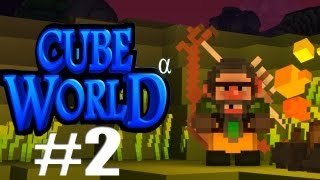 Cube World Gameplay - Mission with the Ranger vs Skeleton Boss