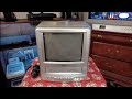 RCA T09088 CRT TV/VCR Review | Joe&#39;s Retro World 2023