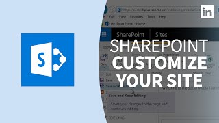 SharePoint Tutorial - Customize a page with BLOCKS AND LAYOUTS