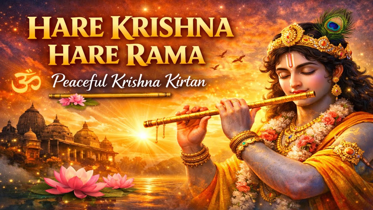 Hare Krishna Kirtan 🎶 | Positive Energy | Deep Peace Bhajan