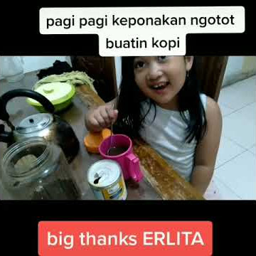 Tutorial bikin kopi versi Tiktok