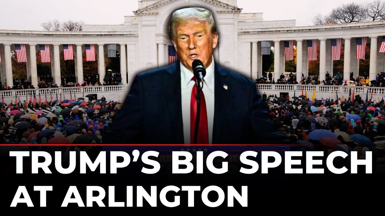 US News LIVE: Trump Pays Tribute at Arlington National Cemetery, Delivers Major Veterans Day Speech