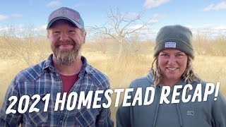 Our Family Shares what we Learned our FIRST YEAR Homesteading Off-Grid