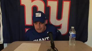 Giants Locker Room: Press Conference | Football | NY Giants | Vic DiBitetto