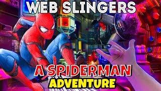 Web Slingers A Spiderman Adventure Full Ride POV - Disneyland Avengers Campus Spiderman Ride