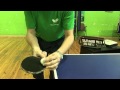 Table Tennis - подача с нижним вращением (объяснения)