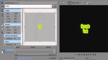 How to use Key-frames in Sony Vegas 10.0