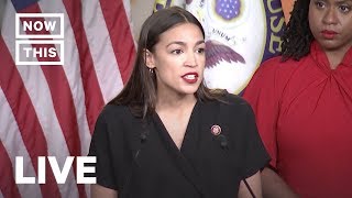AOC, Omar, Tlaib, & Pressley Speak Out Against Trump | NowThis
