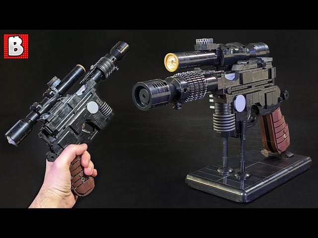Han Solo's Blaster Like You've Never Seen! Custom LEGO DL-44 - YouTube