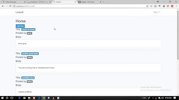 Laravel vuejs miniblog part 3 view single post and edit