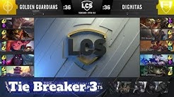 Golden Guardians vs Dignitas - Tie Breaker | Week 9 Day 3 S10 LCS Spring 2020 | GG vs DIG W9D3