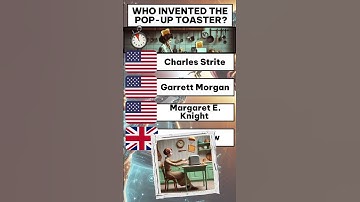 Who Invented It, Quiz: Do You Know Who Invented the Pop-Up Toaster? #quiz #inventions #inventor