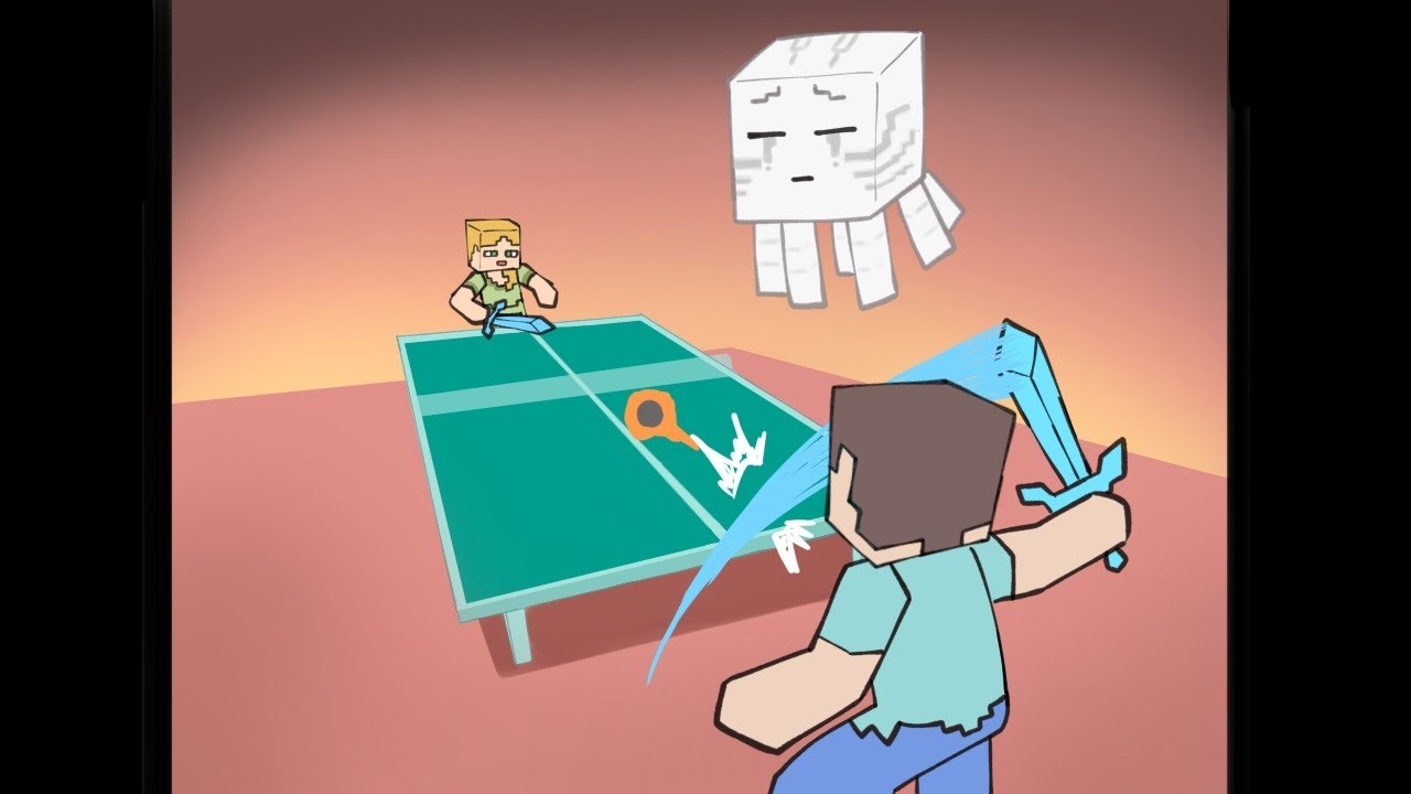 (手描きMAD) マイクラでリズム天国ゴールドリミックス8