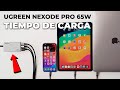 Cargador Ugreen Nexode Pro 65W - Tiempo de Carga en Varios Dispositivos