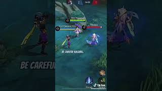 Kagura and Hayabusa with Hanabi-Mlbb