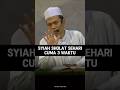 Syiah Sholat Sehari Cuma 3 Waktu #uas #ustadabdussomad