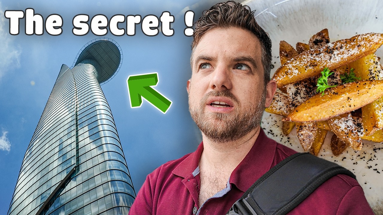 Only Locals Know This Trick At Bitexico Tower In HCMC, Vietnam