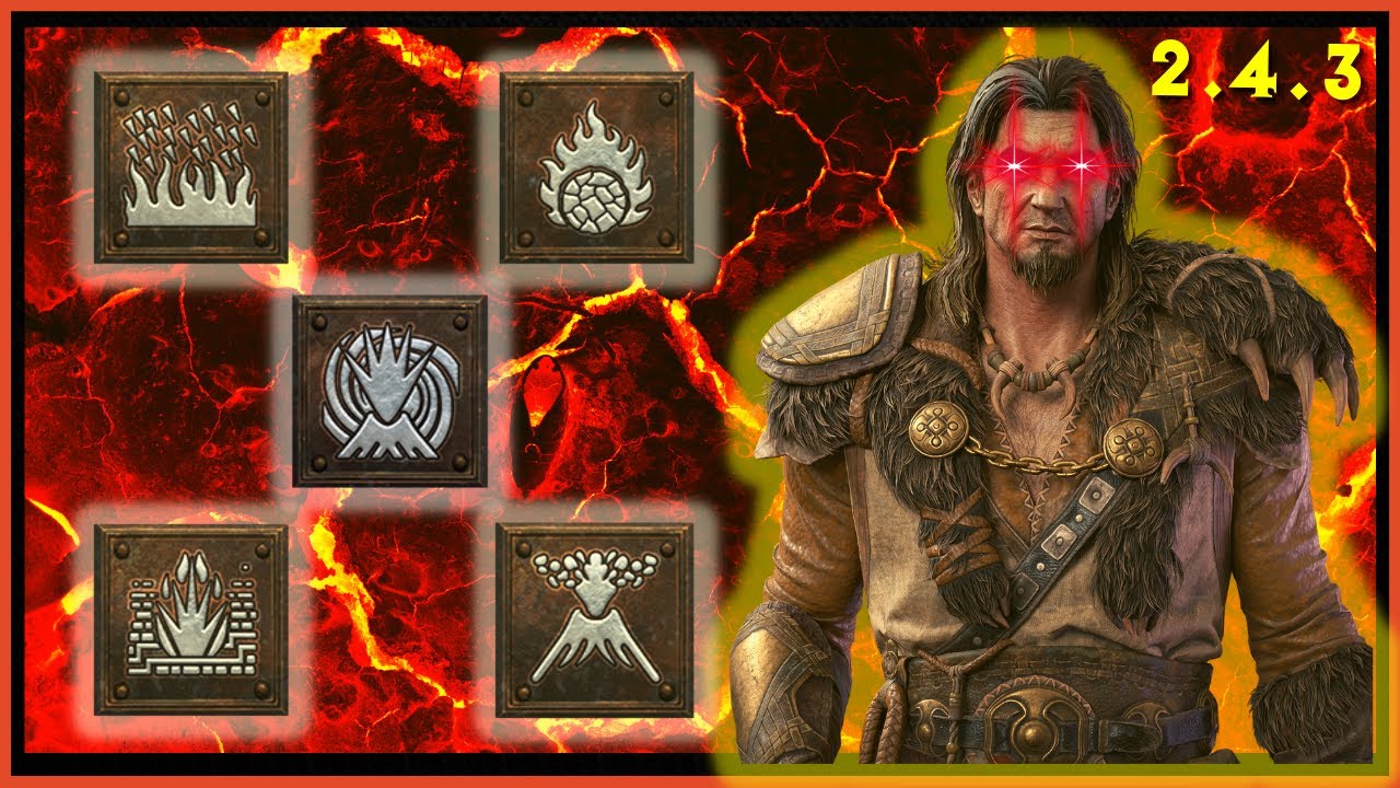 This Is What A Fire Druid Looks Like - Patch 2.4.3 - Diablo 2 Resurrected