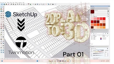 2D Plan To 3D Walkthrough Video 