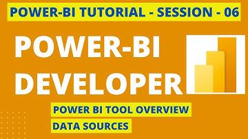 Power BI - Session 6 - How to import data source into Power BI